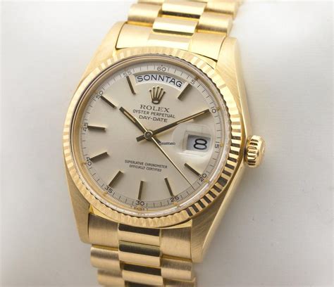 rolex gebraucht herren gold